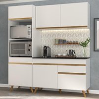 Armário de Cozinha Compacta 182cm Veneza Multimóveis V3694