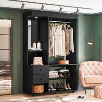 Closet Style 2 Gavetas 108127 Albatroz Preto-Fosco