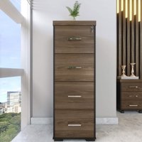 Arquivo Tamburato 4 Gavetas 6205 Artany Charuto-Preto