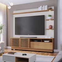 Home Para Tv Com 1 Porta 1 Gaveta 2.631.A0.759A.3 Colibri Freijo/Off-White-Matte