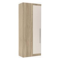 Modulo De Guardar Roupa Master Canto Reto 90CM 196450 Eucamoveis Avela-Rustico/Areia
