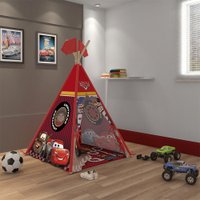 Cabana Tenda Infantil Carros Disney 30216 Pura Magia Vermelho