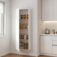 Armário Organizador Utilitário 1 Porta Carraro - Branco