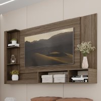 Painel Ganges p/ TV até 60 Polegadas com Nicho e Prateleira - Legno