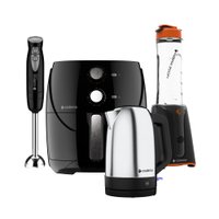 Kit Cozinha Black Inox Cadence II 127V