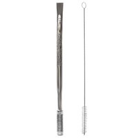 Bomba 24cm Acessório Chimarrão E Tereré Estampada Bojo Mola Bortonaggio - ME251 - Aço Inox