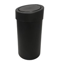 LixeiraDe Click Cesto De Lixo Grande 9l Coza - 109090008 - Preto