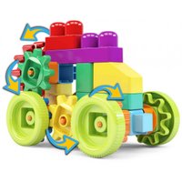 Brinquedo Blocos de Montar 30 peças Bloquinhos Blocolândia Dismat - MK402 - Colorido