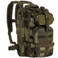 Mochila Tática Militar 30L Assault Invictus Poliéster 600D Com 5 Compartimentos Francês Invictus Camuflado
