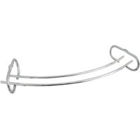 Suporte Organizador Porta Taças Curvo Aramado 30cm MS Aramados - 83012 - Cromado