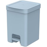 Lixeira de PedalCesto de Lixo para Cozinha Escritório Linha Trium 12 Litros Ou - LX4100AZGF - Azul Glacial