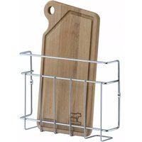 Suporte Organizador Porta Tábuas De Corte Armário Cozinha Schmitt - 71099 - Cromado