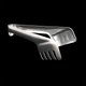 Pegador De SaladaAlimentosVersatile Utensílio Cozinha Taumer - 191210199 - Aço Inox