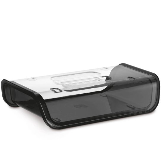 Porta Frios Plástico TampaPote Queijo Presunto Uz Utilidades - UZ173PR - Preto