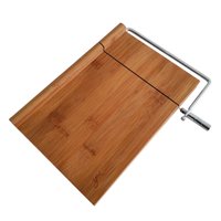 Tábua Bambu Para Queijo Com Guilhotina Fio De Corte Cozinha Yoi - 8102010001