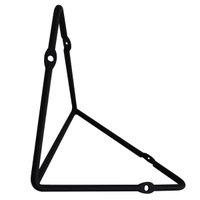 Suporte Mão Francesa Triangular Prateleira Aramado Estilo Industrial Zanline - 3111412 - Preto