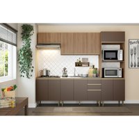 Cozinha Completa 5 Peças - Cook - BE Mobiliário Madeira/Oxid