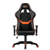 Cadeira Gamer Giratória Revestimento Em Courino - BLX6009 - Anima Preto/laranja