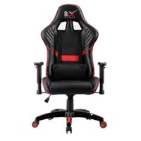 Cadeira Gamer Giratória Revestimento Em Courino - BLX6009 - Anima Preto/Vermelho