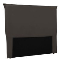 Cabeceira Solteiro 0,90m Barcelona Suede - Pallazio Cinza