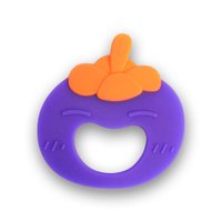 Mordedor de Silicone Funny Fruit Ameixa Multikids Baby - BB1236