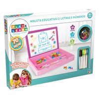 Maleta Educativa Com Letras e Números Play e Learn Multikids - BR1793
