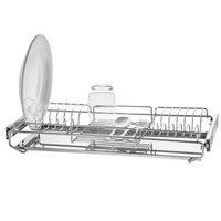Escorredor de Louças Pratos Aéreo com Bandeja Corrediças Deslizantes 670mm Schmitt Inox