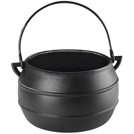 Cumbuca para Feijoada 1,2L em Ferro Fundido com Alça Panela Mineira Preta