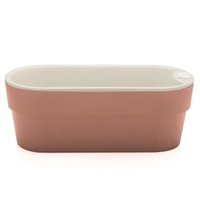 Vaso Autoirrigável Planta Tempero Jardim Horizontal Hortinha Terracota HT180TCF