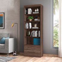 Estante Qmovi Livreiro Com 4 Prateleiras