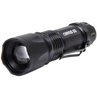 Lanterna Tática Corvus U2 Invictus Com Bateria Recarregável E 5 Funções Inteligentes Preta - 7898618488456