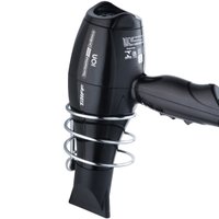 Porta Secador De Cabelo Em Espiral Suporte Para Secador De Cabelo De Parede Cromado - 153565