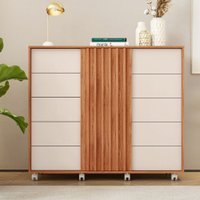 Comoda Caemun Pegasus 2 Portas 5 Gavetas Caemmun Buruti/Fendi - 8001200008-039