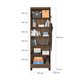 Armário Multiuso 2 Portas Qmovi Ebano Rustico - 879.5