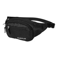 Pochete Towner 1,8L Curtlo em Poliéster 660 com Fita Abdominal Ajustável Preto