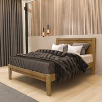 Cama Casal Prata 1,60 M Finestra Freijo - 2809F