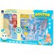 Kit Médico Pequenos Doutores com Luz e Som Interativo Fênix Brinquedos Azul 7896462008363
