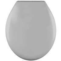 Assento Sanitário Almofadado para Vaso Sanitário Banheiro Clássico Cinza Sanremo - PR910635