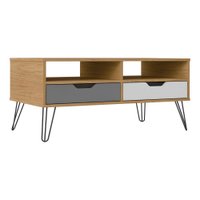 Mesa de Centro 100cm com 2 Gavetas Multimóveis CR45144
