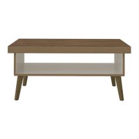 Mesa de Centro Retrô 91cm com Nicho Multimóveis CR45149