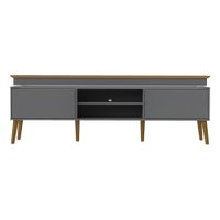 Rack TV 75" Retrô com Led Multimóveis CR45172