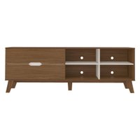 Rack TV 75" 2 Gavetas e Nichos Multimóveis CR45178