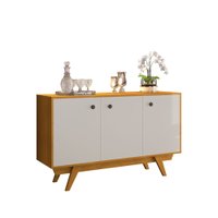 Buffet Harmonia 3 Portas JCM Móveis Cinamomo/Off