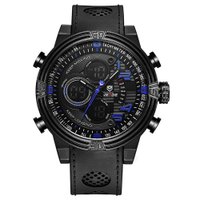 Relógio Masculino Weide AnaDigi WH5209B - Preto e Azul