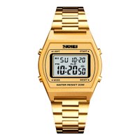 Relógio Feminino Skmei Digital 1328 - Dourado