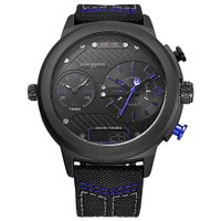 Relógio Masculino Weide AnaDigi WH6405B - Preto e Azul