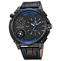 Relógio Masculino Weide Analógico UV1507B - Preto e Azul