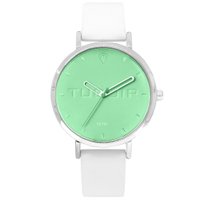 Relógio Feminino Tuguir Analógico TG149 - Prata e Verde Claro