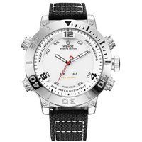 Relógio Masculino Weide AnaDigi WH-6103 - Preto e Branco