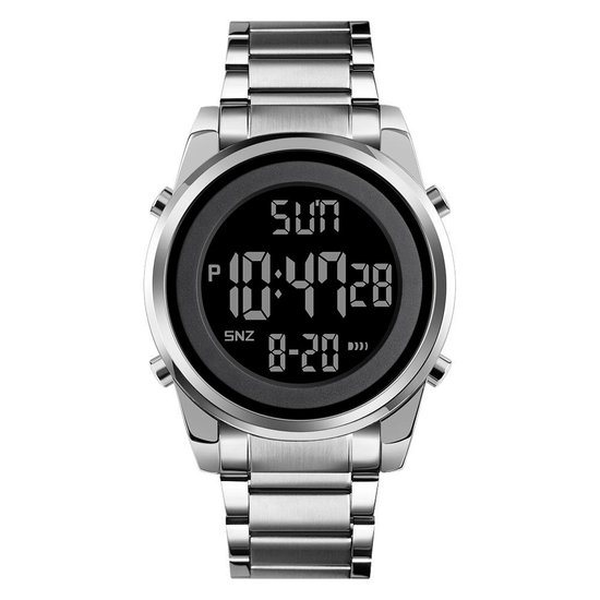 Relógio Masculino Skmei Digital 1611 - Prata